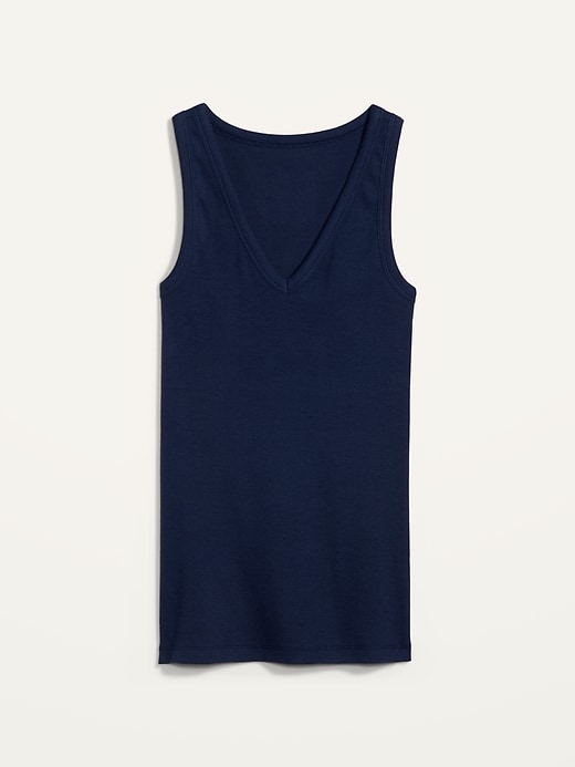 View large product image 2 of 2. First Layer Slim-Fit Rib-Knit Tank Top for Women