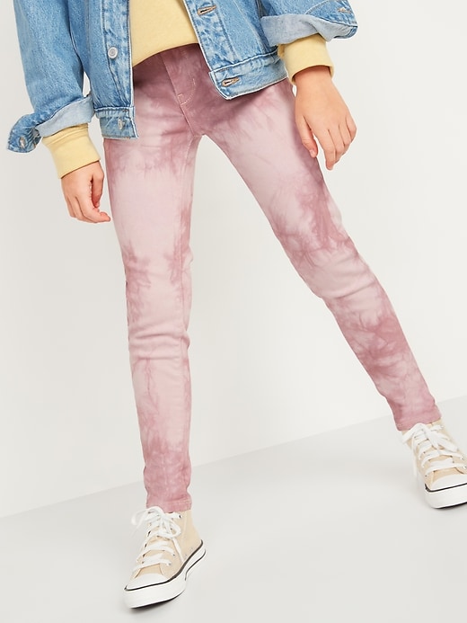 View large product image 1 of 4. Ballerina 360&#176 Stretch Tie-Dye Jeggings for Girls