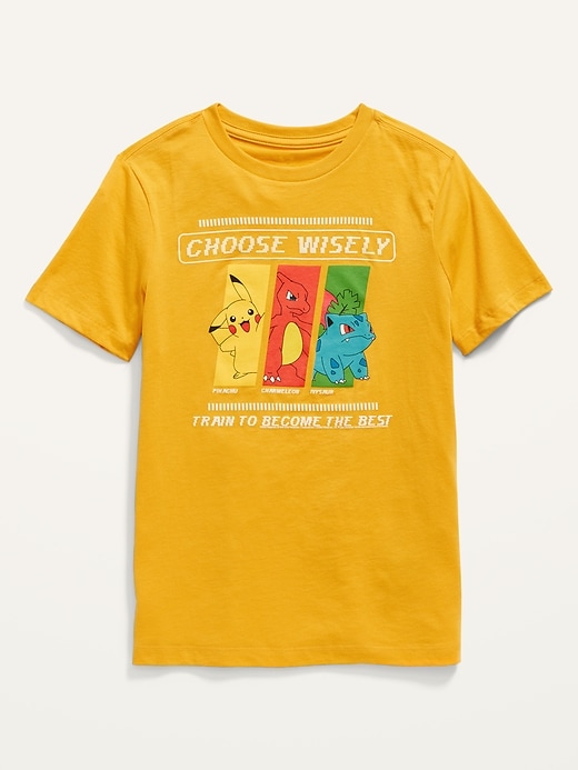 View large product image 1 of 2. Gender-Neutral Pok�mon� Graphic Tee For Kids
