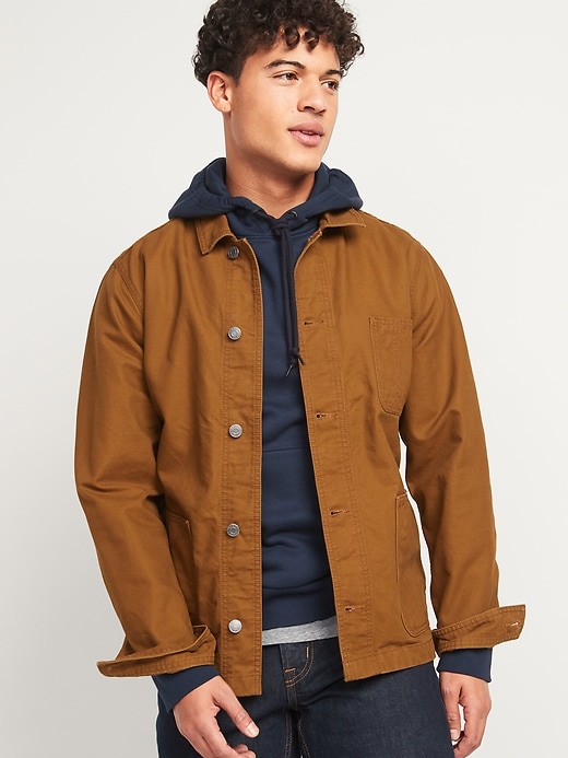 View large product image 1 of 1. Canvas Chore Jacket