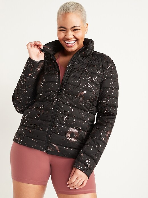 Image number 5 showing, Go-H20 Water-Resistant Narrow-Channel Puffer Jacket