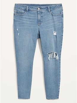 Old navy rockstar ripped hot sale jeans