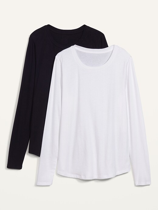 View large product image 1 of 3. EveryWear Long-Sleeve Tee 2-Pack for Women