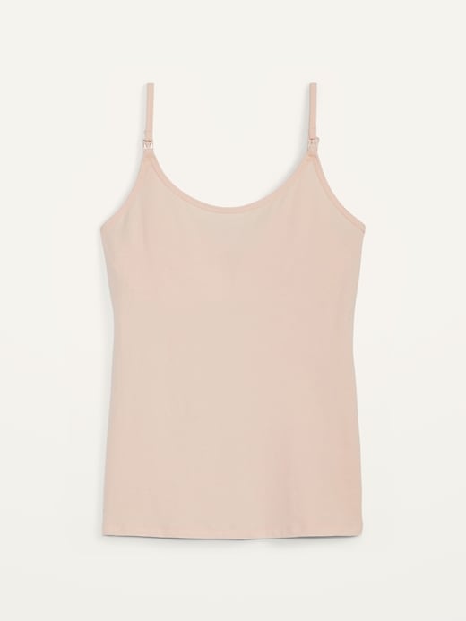 View large product image 1 of 2. Maternity First-Layer Nursing Cami Top