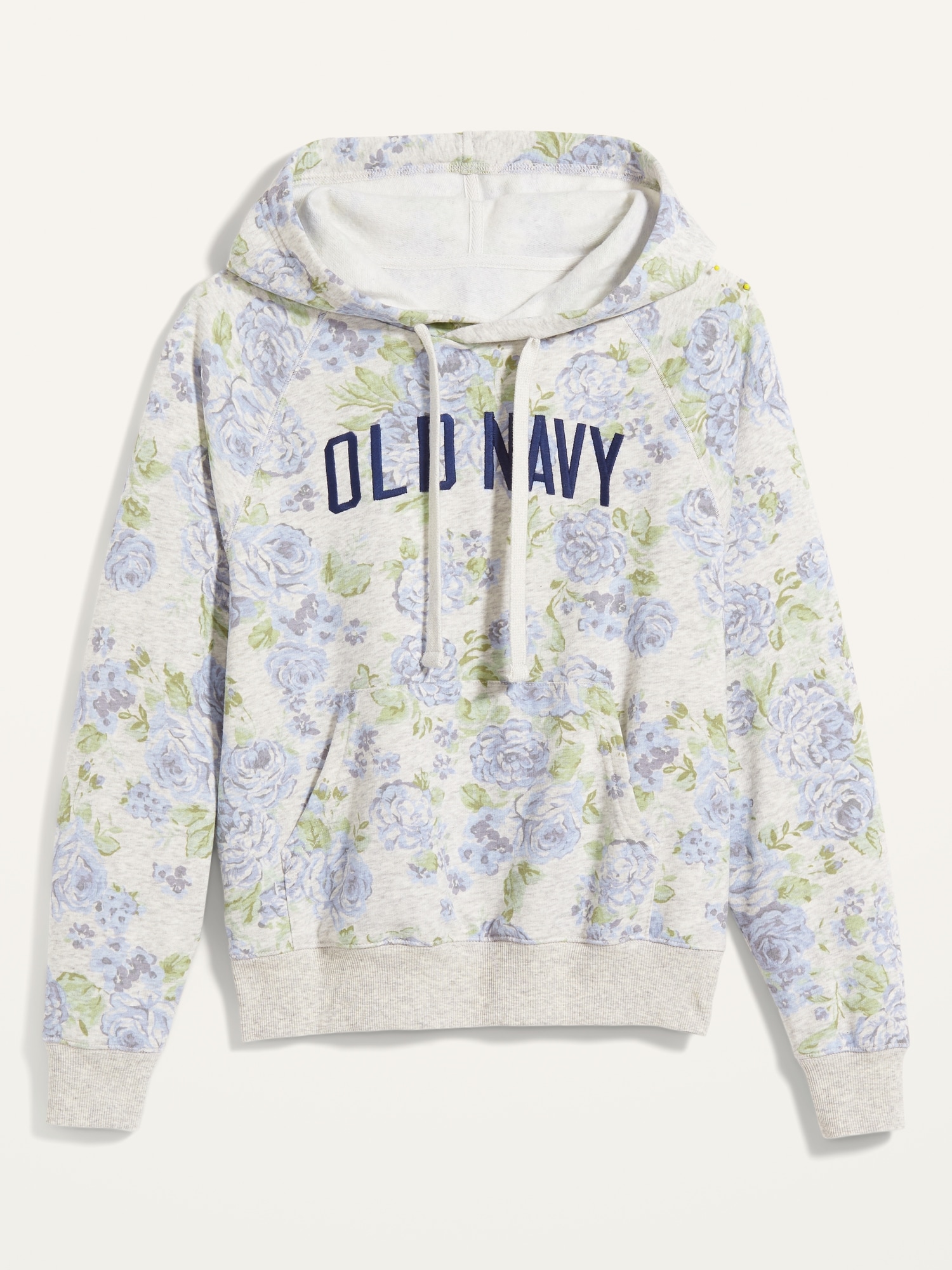 Logo-Graphic Floral-Print Pullover 