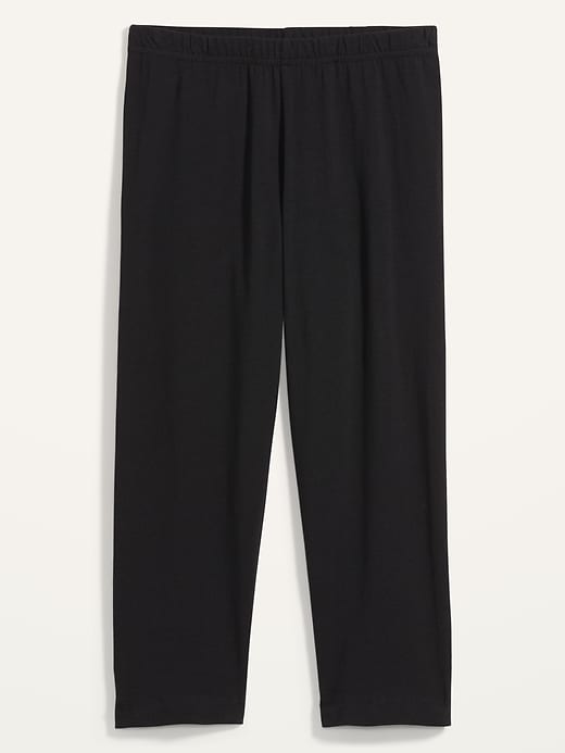 Image number 4 showing, High-Waisted Jersey Capri Leggings for Women