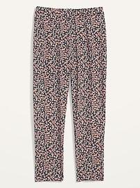 View large product image 4 of 4. High-Waisted Printed Cropped Leggings