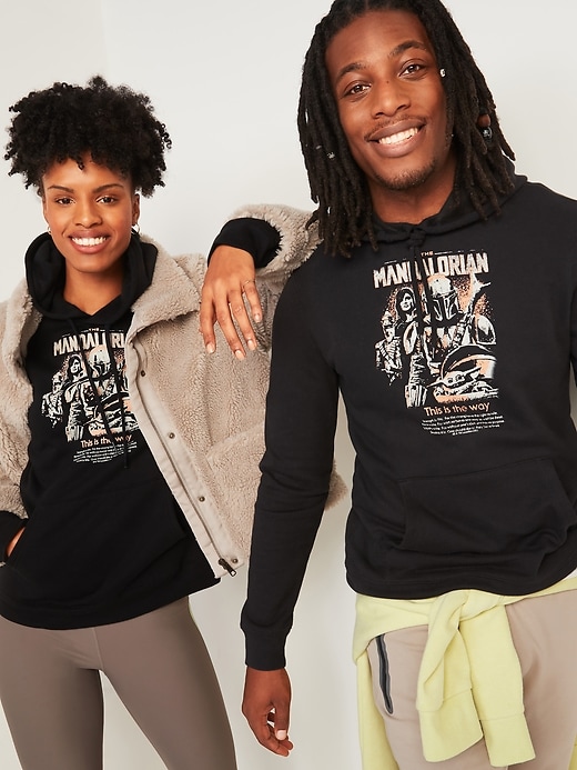 View large product image 1 of 2. Star Wars: The Mandalorian&#153 "This Is the Way" Gender-Neutral Pullover Hoodie for Adults