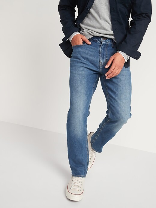 Oldnavy Straight Built-In Flex Jeans For Men