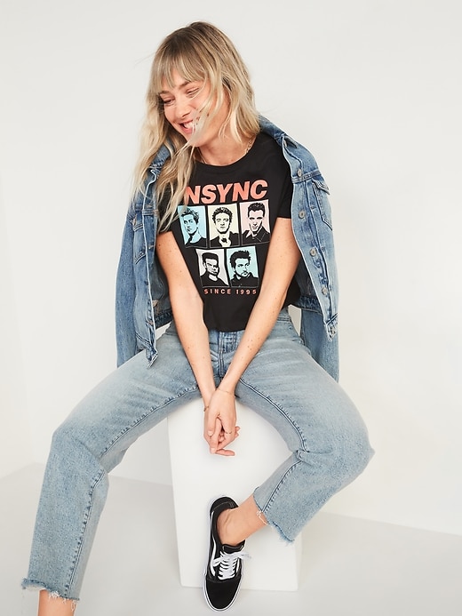 Pop Culture Graphic Crop Tee for Women | Old Navy