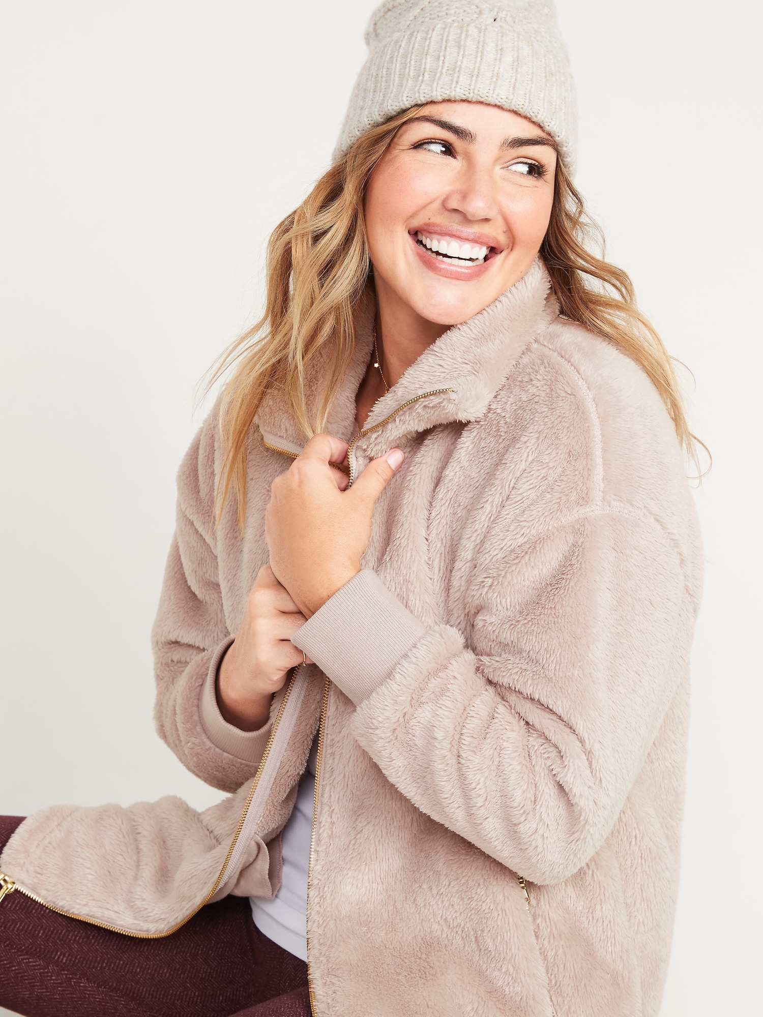 Cozy teddy sherpa online old navy