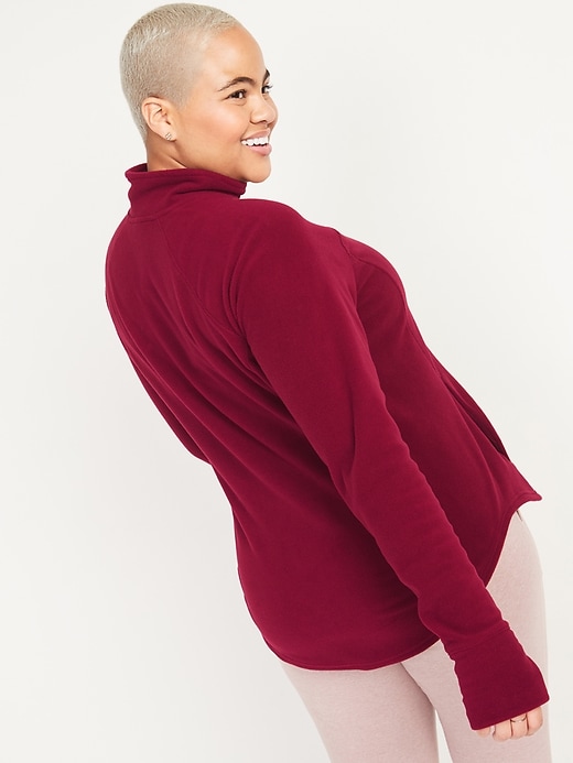 Image number 6 showing, Go-Warm Micro Performance Fleece Quarter Zip Sweatshirt