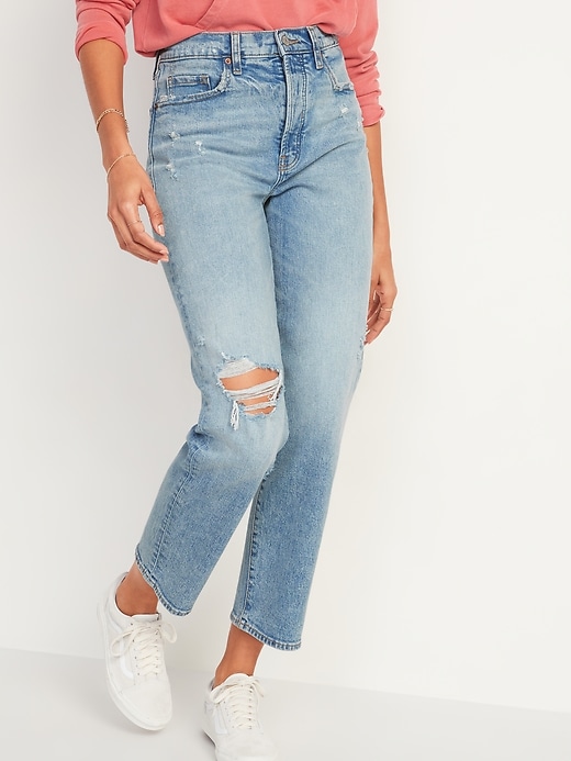 extra high waisted jeans