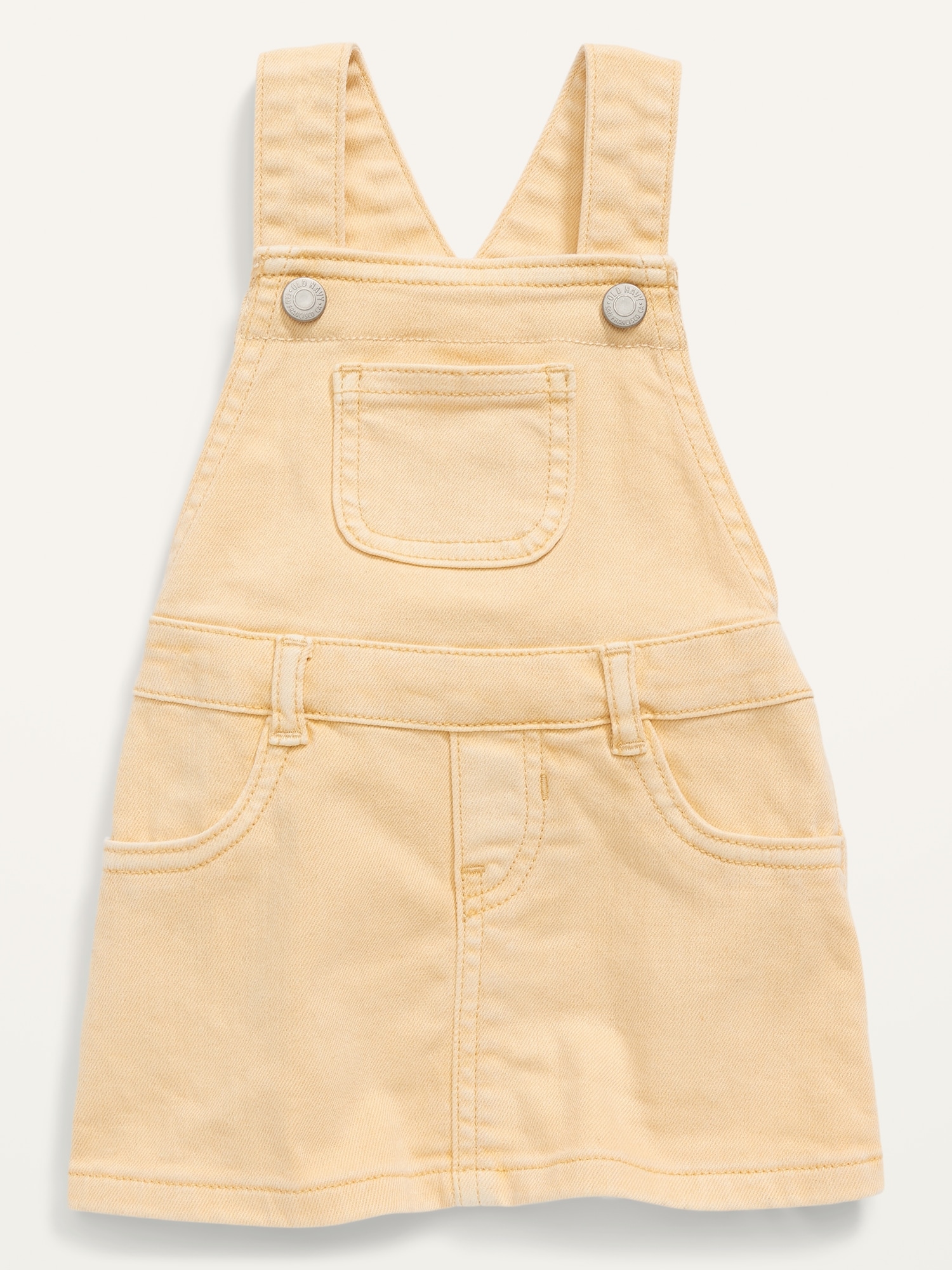 Garment-Dyed Jean Skirtall for Baby