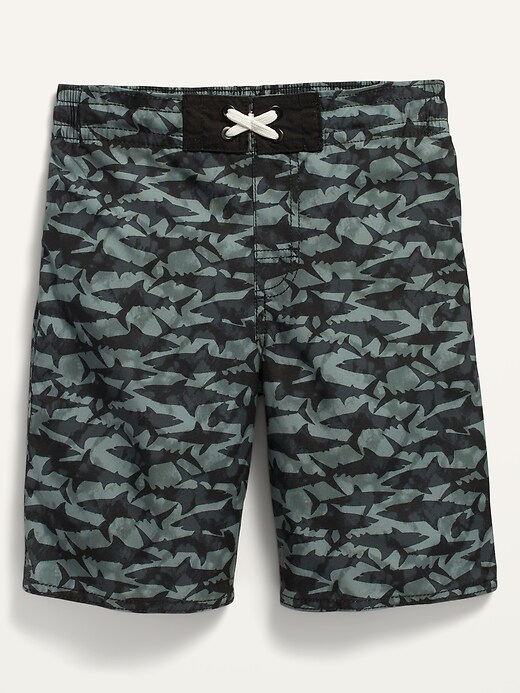View large product image 1 of 1. Printed Board Shorts For Boys