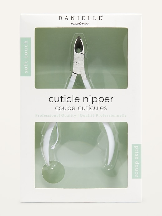 View large product image 1 of 1. Danielle Creations&#174 Soft-Touch Cuticle Nippers