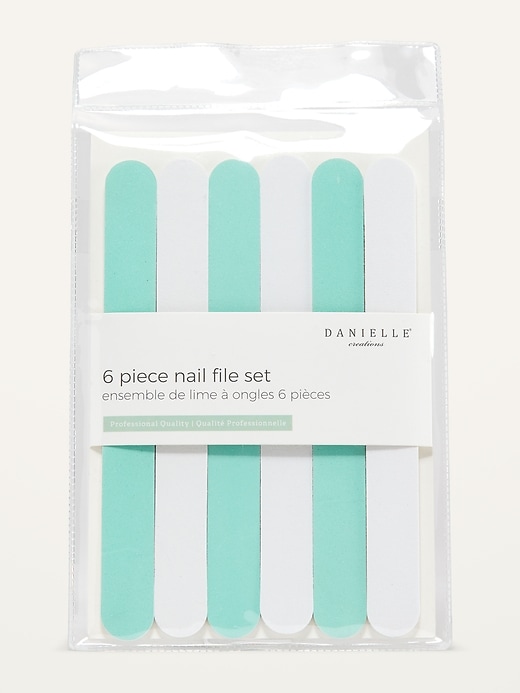 View large product image 1 of 1. Danielle Creations&#174 6-Piece Nail File Set