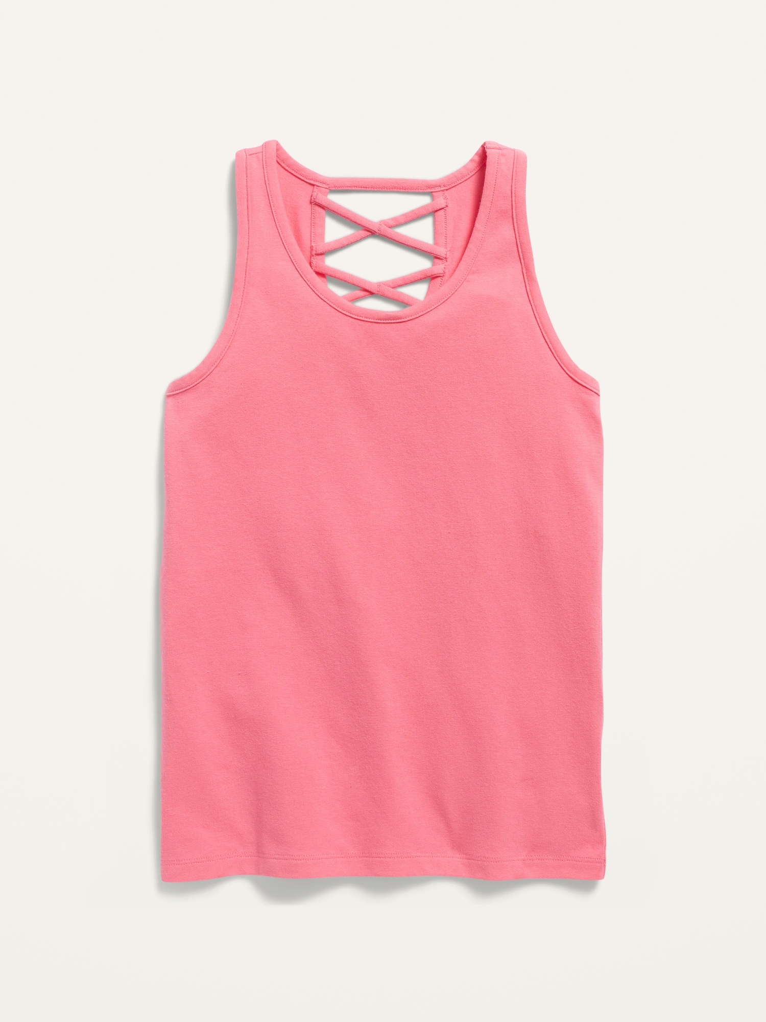Fitted Strappy Tank Top for Girls | Old Navy