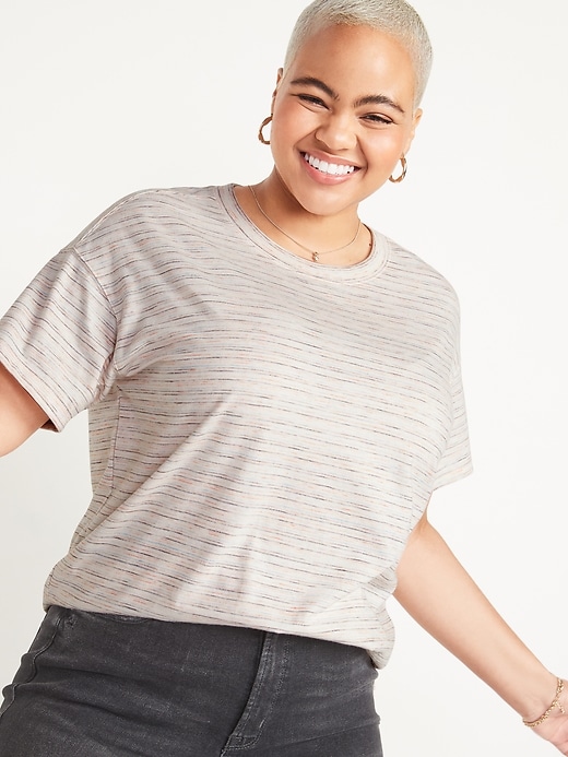Loose Vintage Space-Dyed Tee for Women | Old Navy