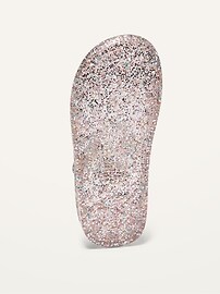 View large product image 4 of 4. Glitter-Jelly Mary-Jane Flats for Toddler Girls