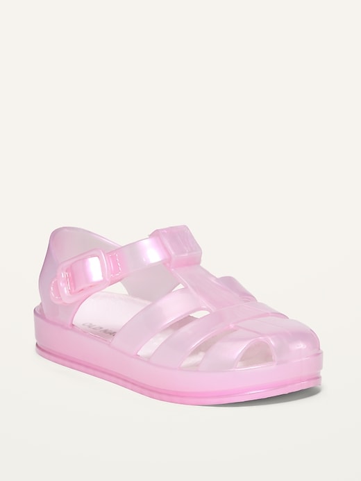 Old Navy Jelly Fisherman Sandals for Toddler Girls - 67386000200