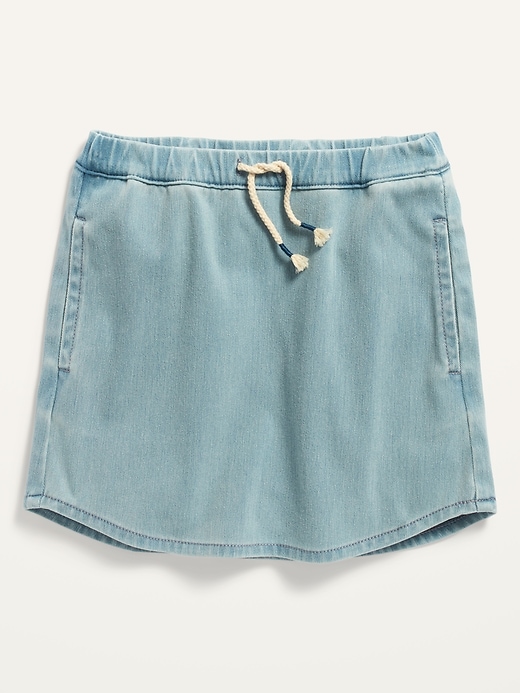 View large product image 1 of 1. Jean Pull-On Skirt for Girls