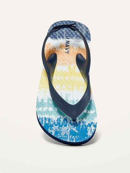 View large product image 2 of 4. Unisex Printed Flip-Flops for Toddler