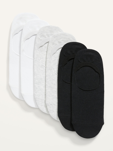 No-Show Sneaker Socks 6-Pack For Women - Neutral