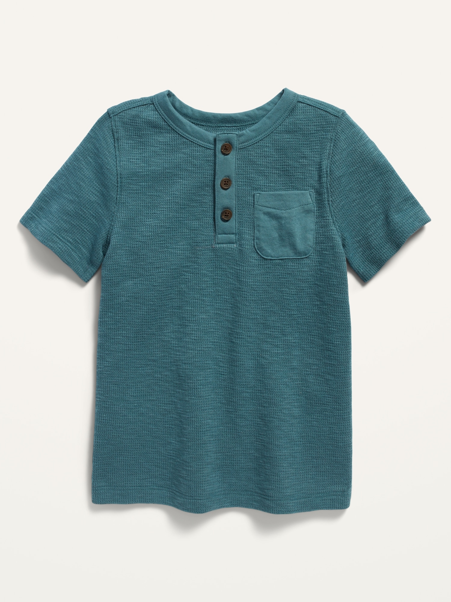 Short-Sleeve Thermal Henley for Toddler Boys | Old Navy