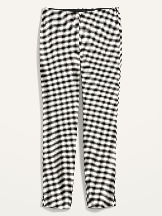 Image number 4 showing, High-Waisted Twill Super Skinny Ankle Pants for Women