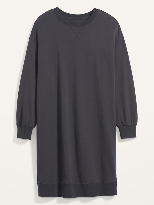 Image number 4 showing, Vintage Plus-Size Sweatshirt Shift Dress