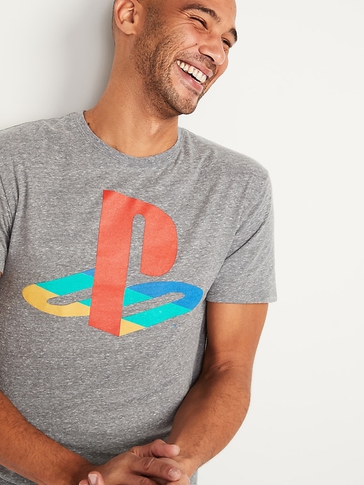 View large product image 1 of 2. Sony PlayStation&#153 Gender-Neutral Graphic Tee & Women