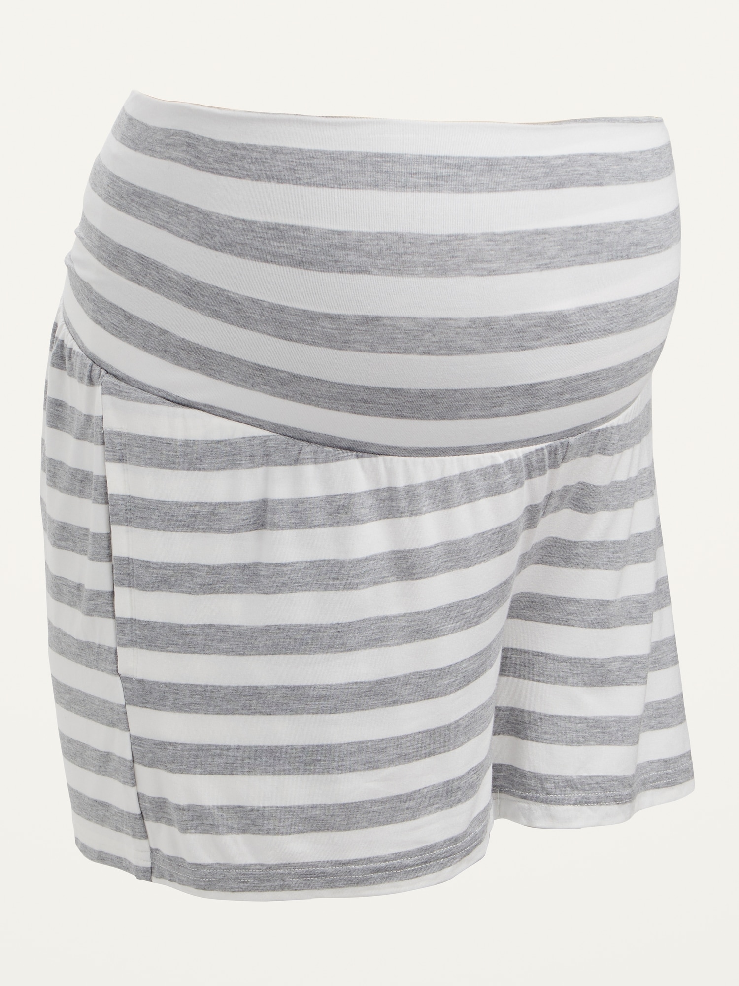 Maternity Rollover-Waist Ultra-Soft Sunday Sleep Shorts -- 3.75-inch inseam