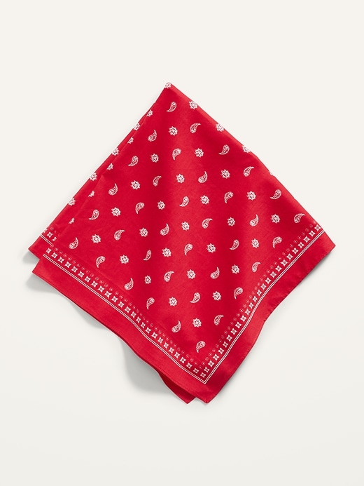 View large product image 1 of 1. Printed Poplin Neckerchief For Women