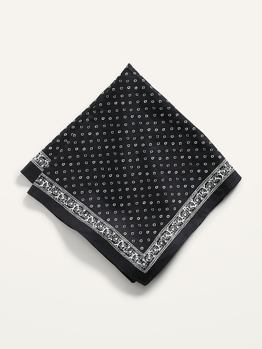 View large product image 1 of 1. Printed Poplin Neckerchief For Women