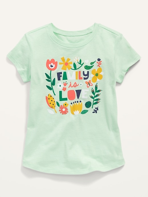 Short-Sleeve Graphic T-Shirt for Toddler Girls | Old Navy