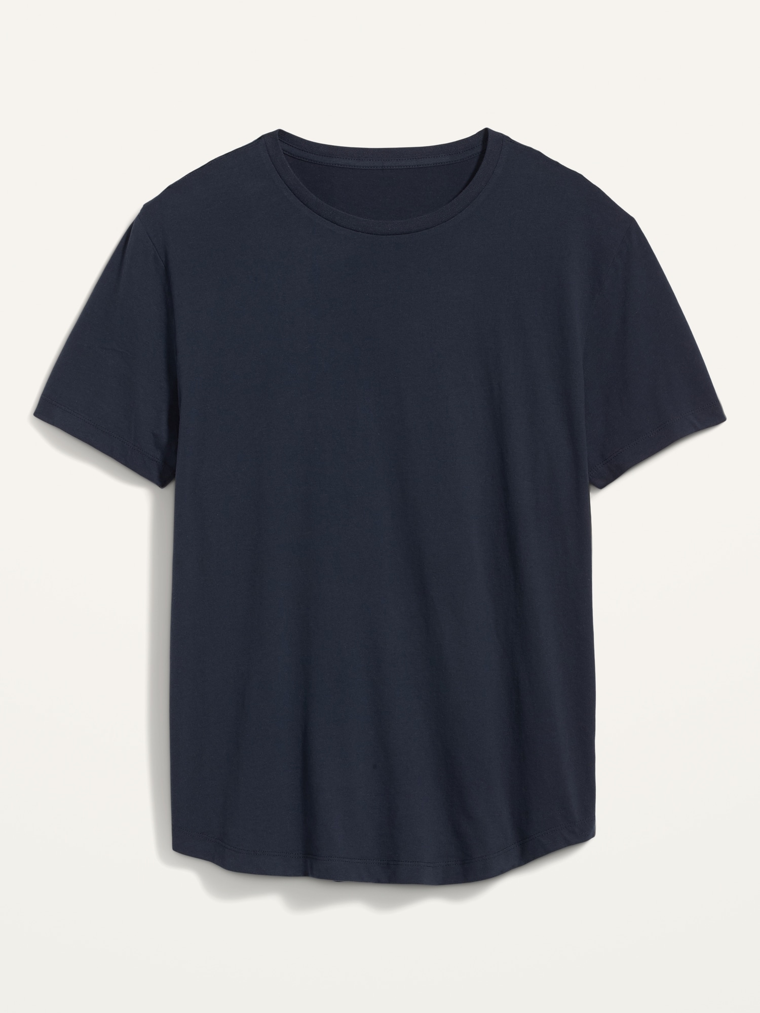 Soft-Washed Curved-Hem Crew-Neck T-Shirt for Men | Old Navy