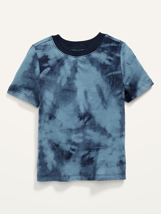 View large product image 1 of 1. Vintage Unisex Short-Sleeve Tie-Dye T-Shirt for Toddler