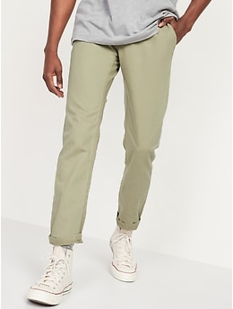 old navy athletic fit khakis