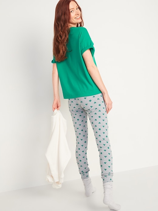 Image number 2 showing, Matching St. Patrick's Day Pajama Set