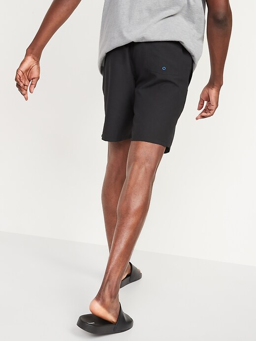 SolidColor Swim Trunks for Men 8inch inseam Old Navy