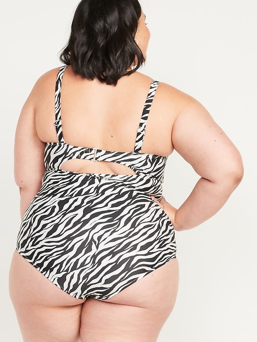 Image number 2 showing, Secret-Smooth Underwire Plus-Size One-Piece Swimsuit