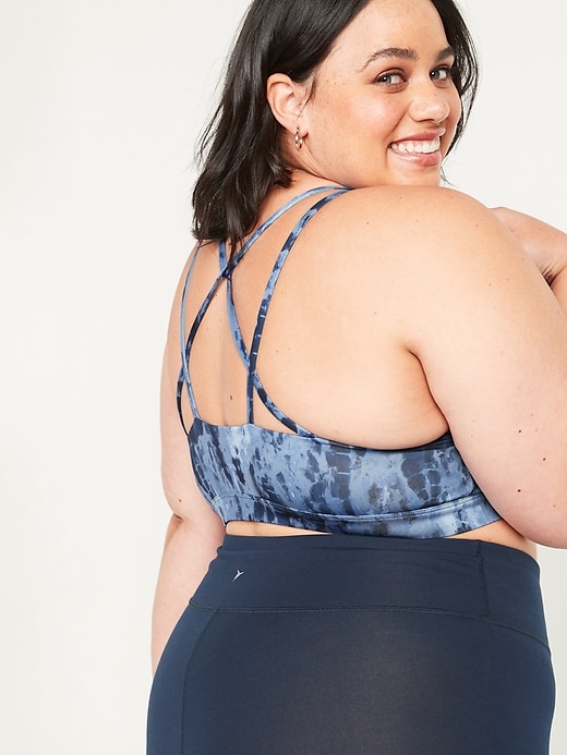 Image number 2 showing, Light Support Strappy Plus-Size Sports Bra