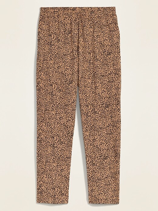 View large product image 2 of 3. High-Waisted Printed Cropped Leggings