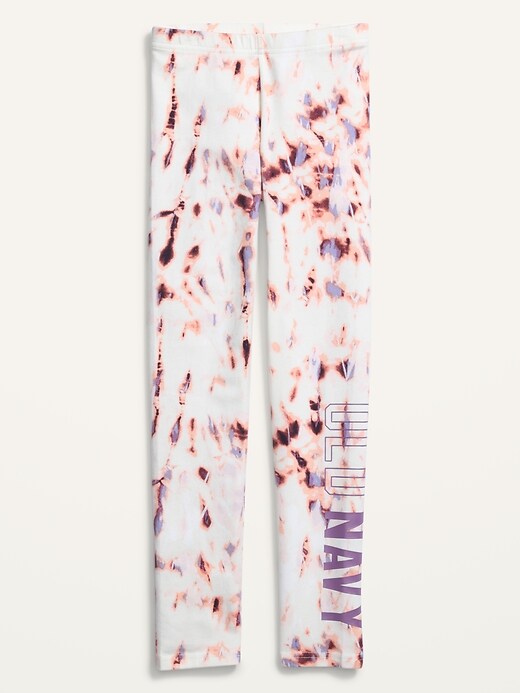 Old Navy Logo-Graphic Built-In Tough Full-Length Leggings for Girls. 1