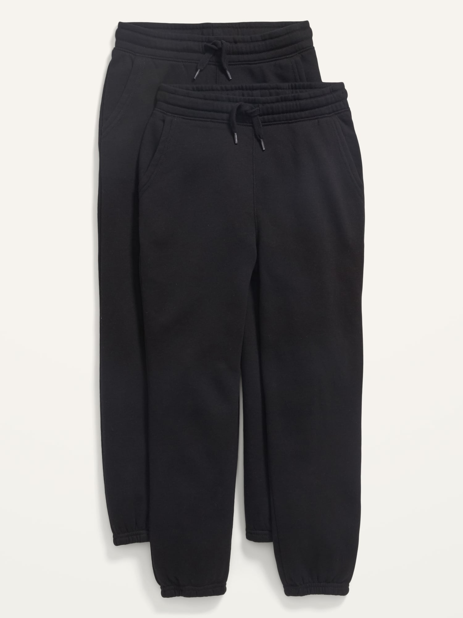Vintage Gender-Neutral Jogger Sweatpants 2-Pack for Kids Hot Deal