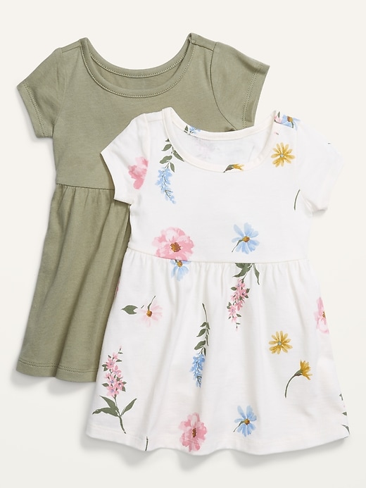 View large product image 1 of 1. 2-Pack Jersey Dress for Baby