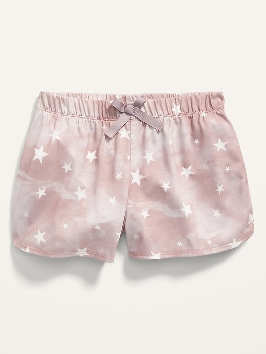 Printed JerseyKnit Pajama Shorts for Girls Old Navy