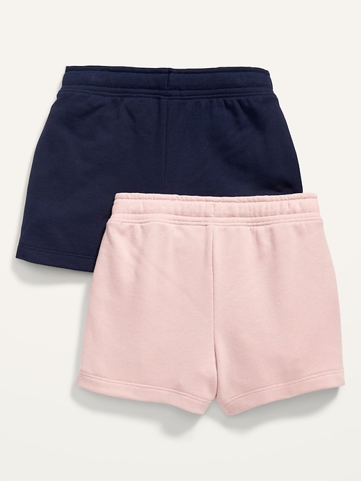 View large product image 2 of 2. French Terry Pull-On Shorts 2-Pack for Toddler Girls