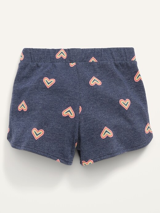 View large product image 2 of 2. Printed Pull-On Jersey Shorts for Toddler Girls